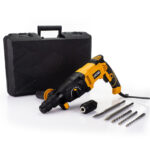 JCB 1050W Corded SDS Rotary Hammer Drill with 4 Modes | 21-RH1050