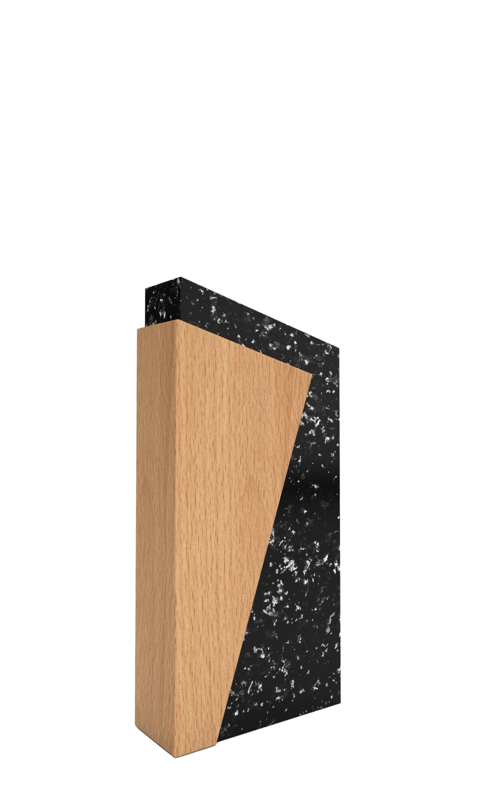 Primary MILOT - Waste-to-Wins® Recycled Award - Black Swirl - Image 1